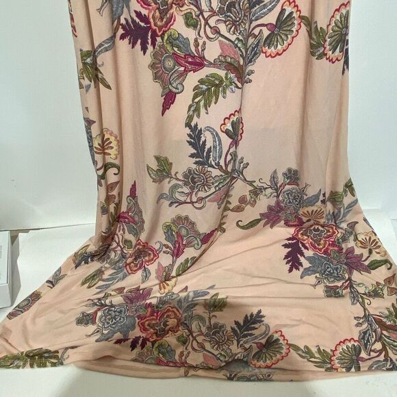 Cato Women's Multicolor Floral Round Neck Pullover Sleeveless Dress Size XS NWT - Picture 4 of 13